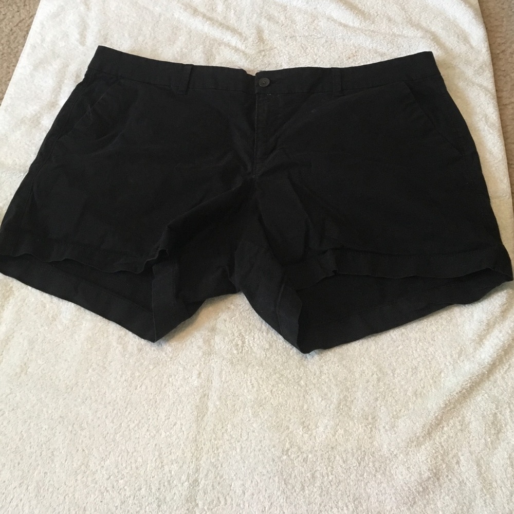 Black shorts